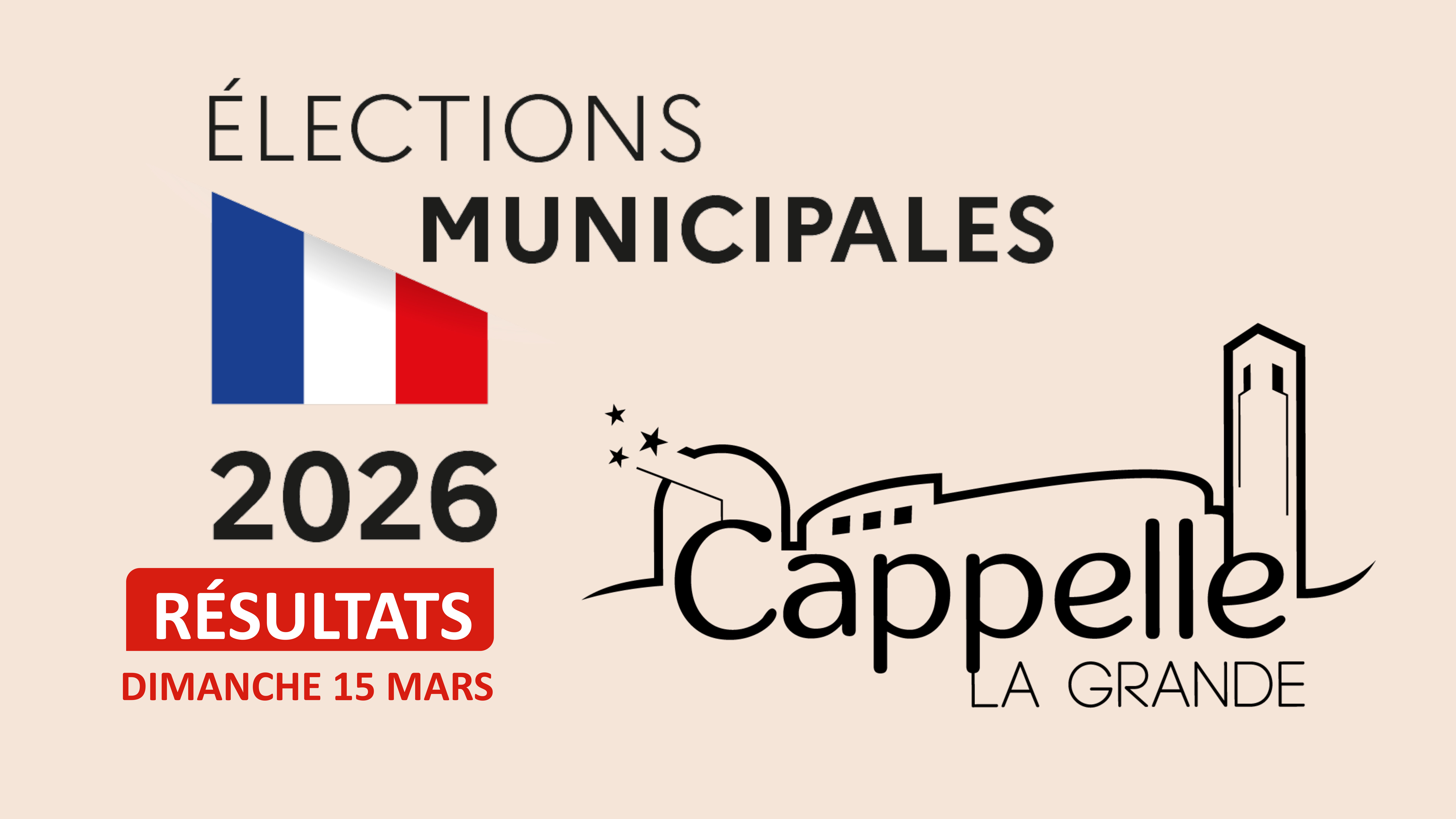 Résultats des élections municipales 2026
