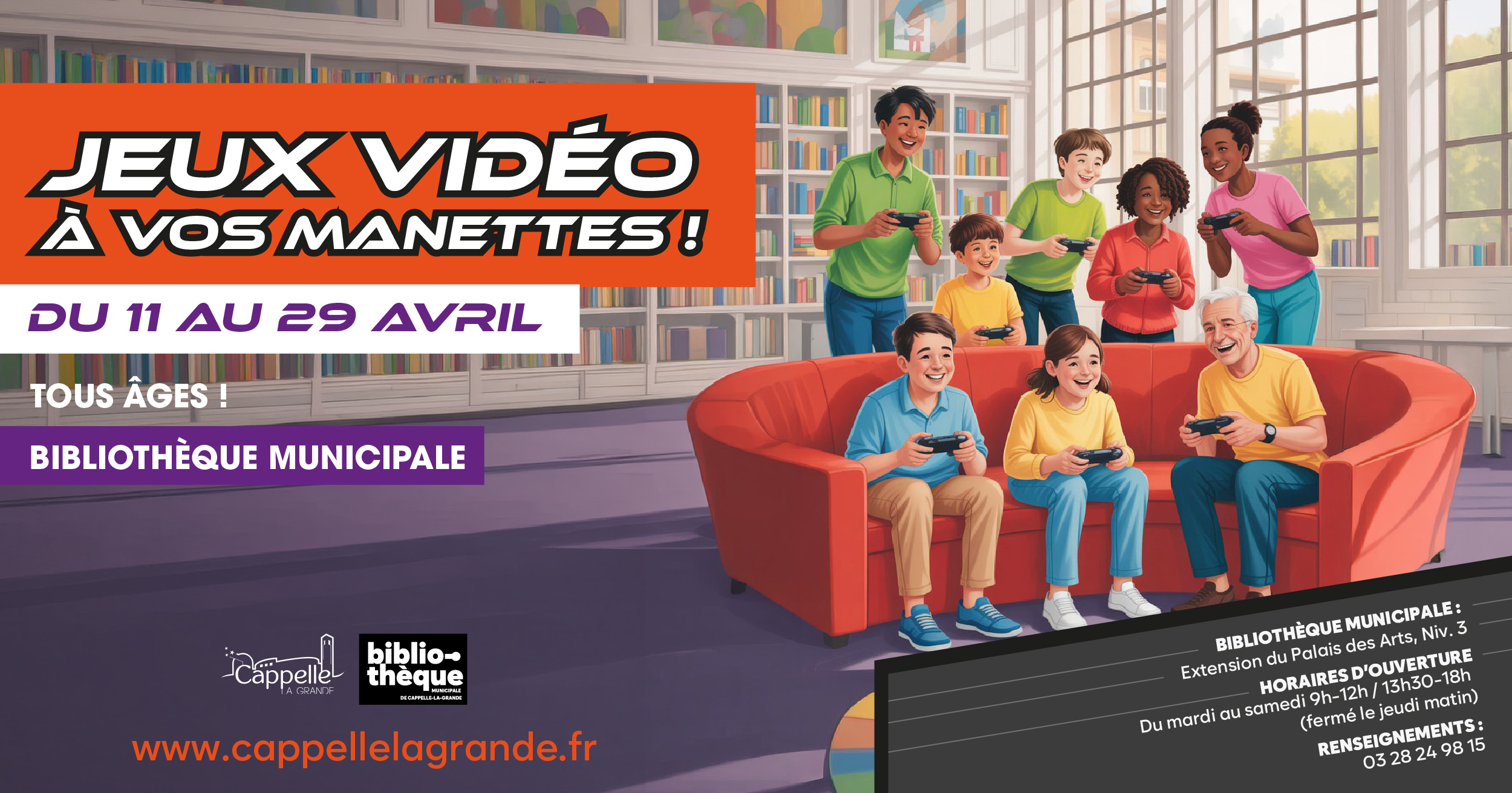 Jeux vidéo : à vos manettes !