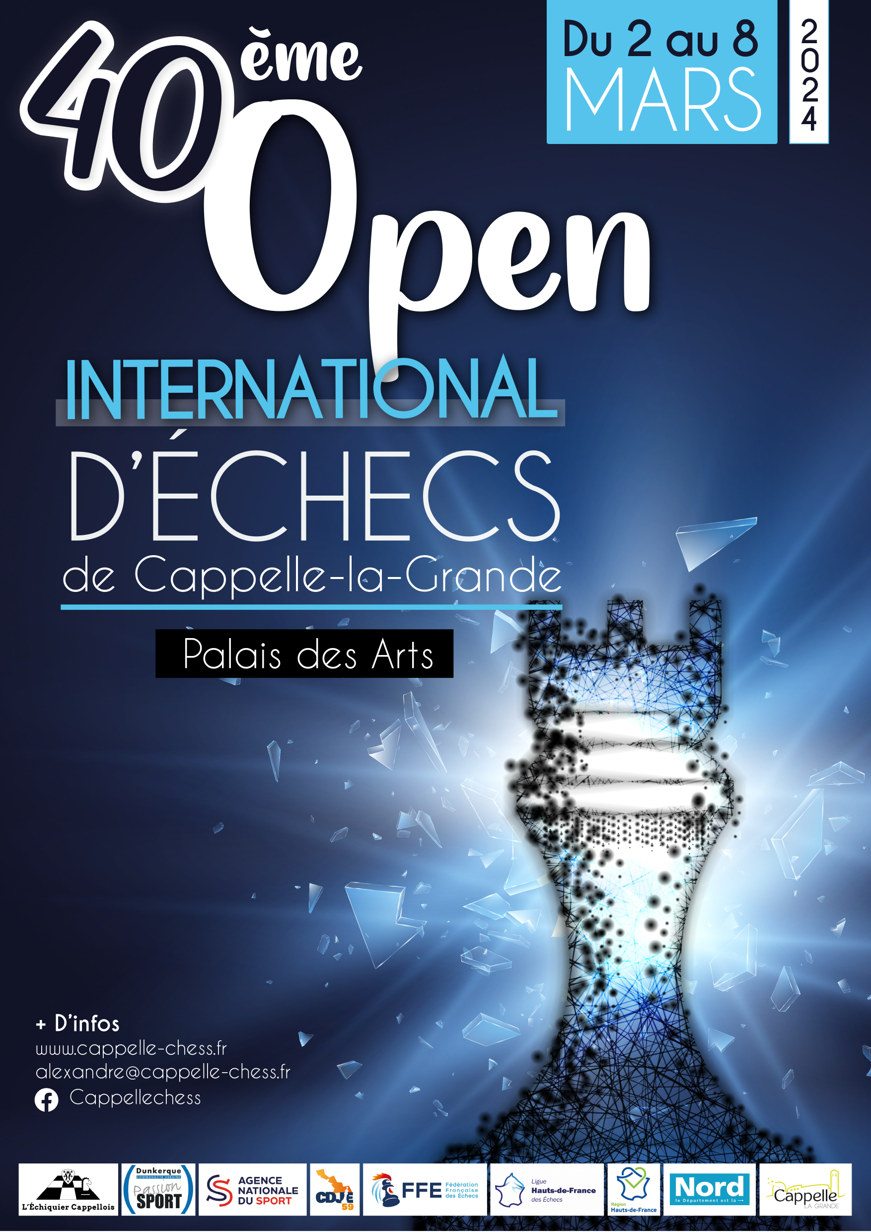 40ème Open International d'Échecs de Cappelle la Grande