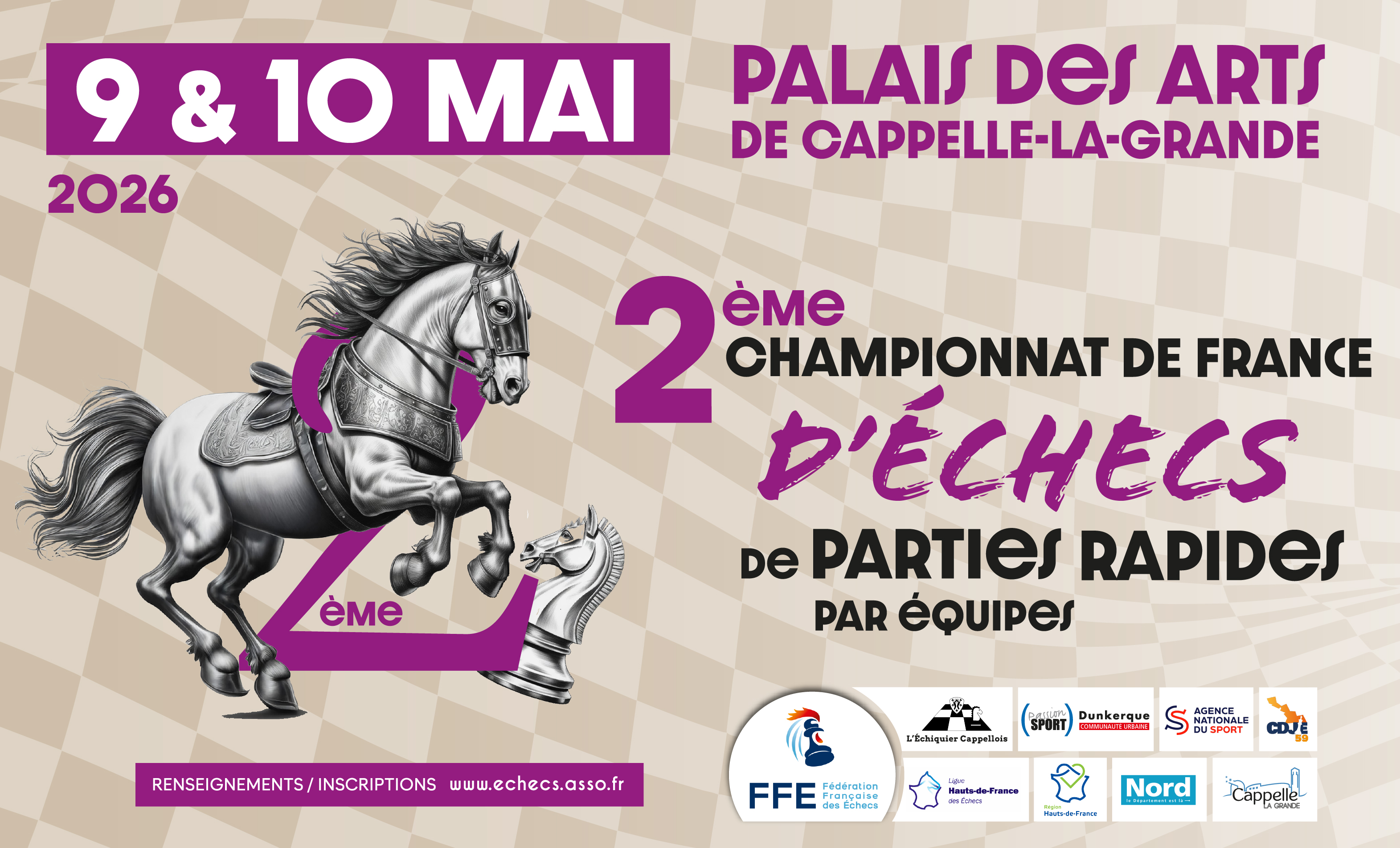 2ème Championnat de France d'échec de parties rapides en équipes