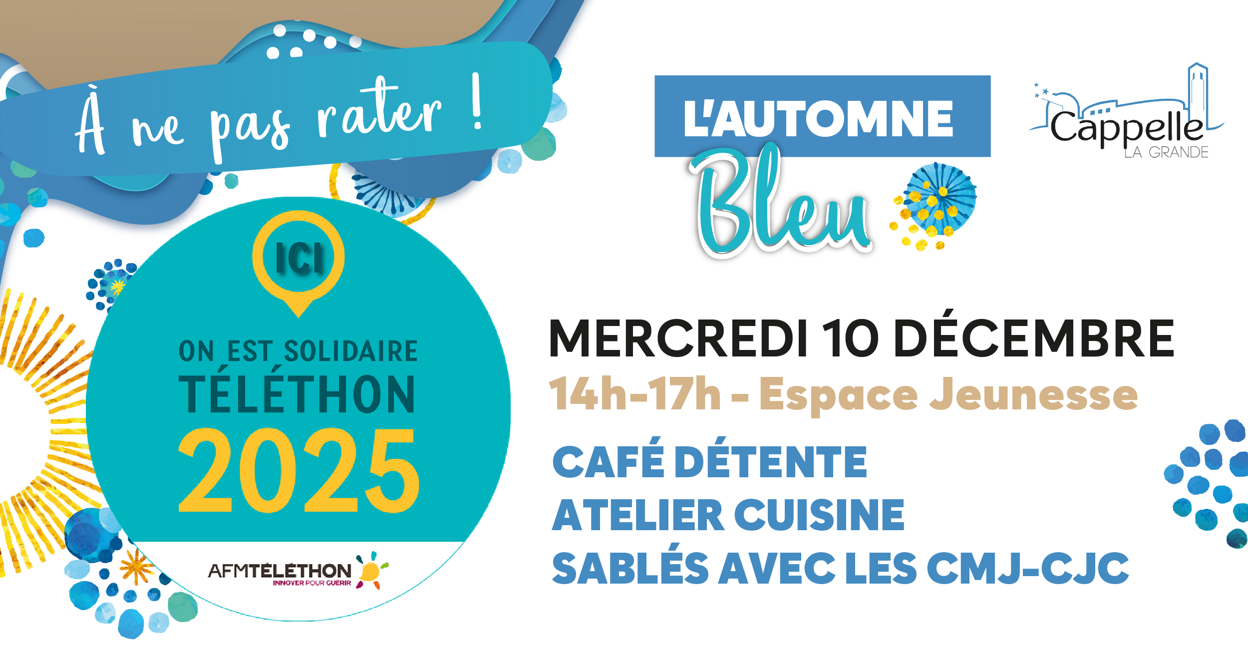 Café Détente & Solidarité : Atelier Sablés !