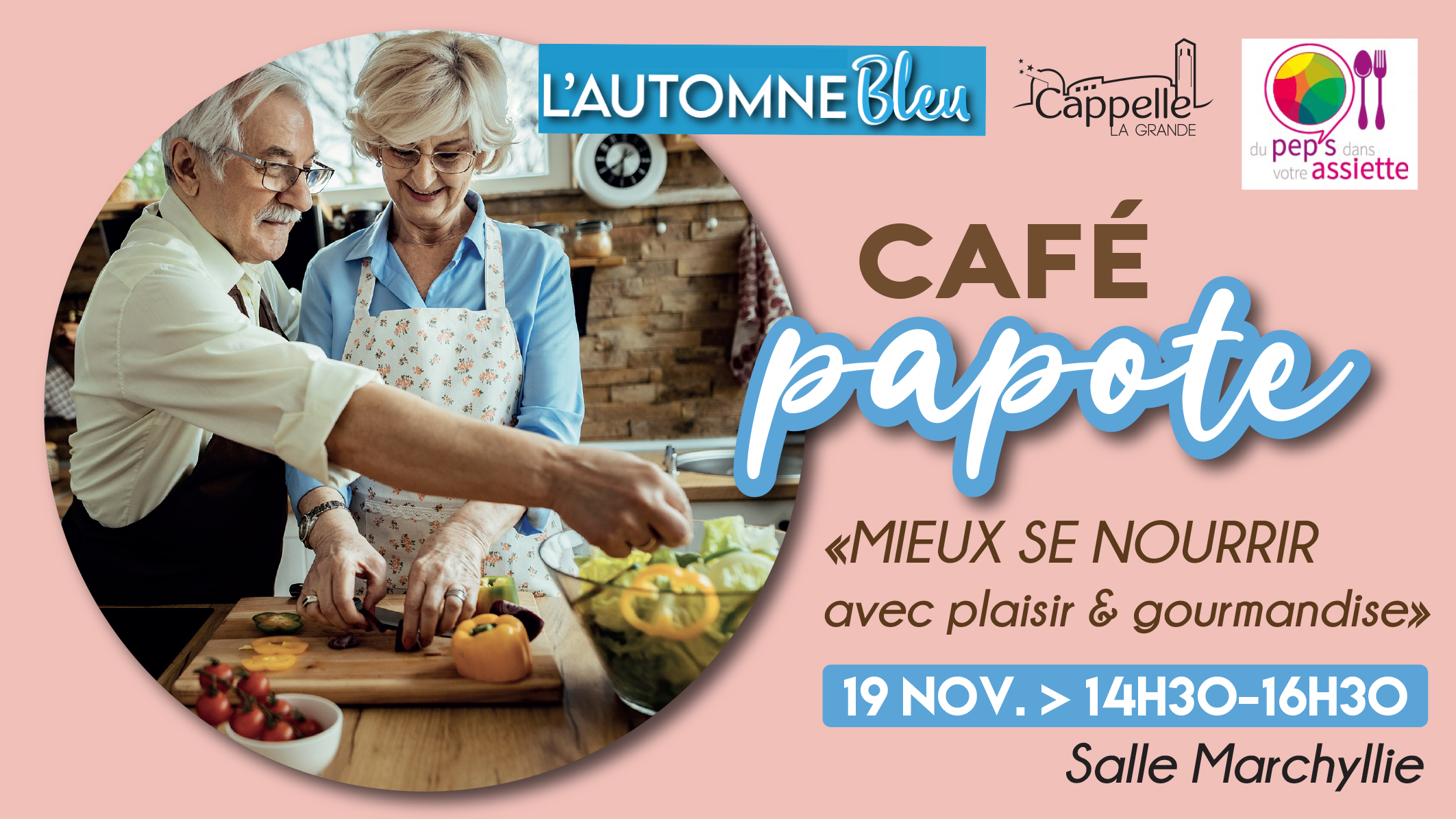 Café papote "Mieux se nourrir avec plaisir & gourmandise"