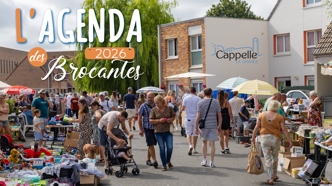 L'AGENDA DES BROCANTES 2026