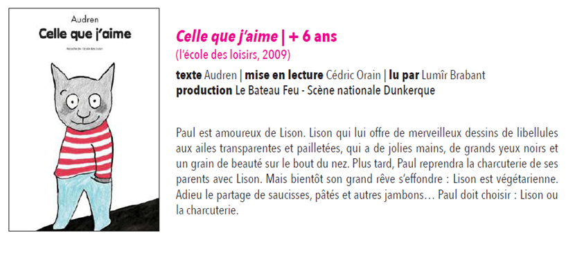 Lecture-Spectacle : À l'écoute