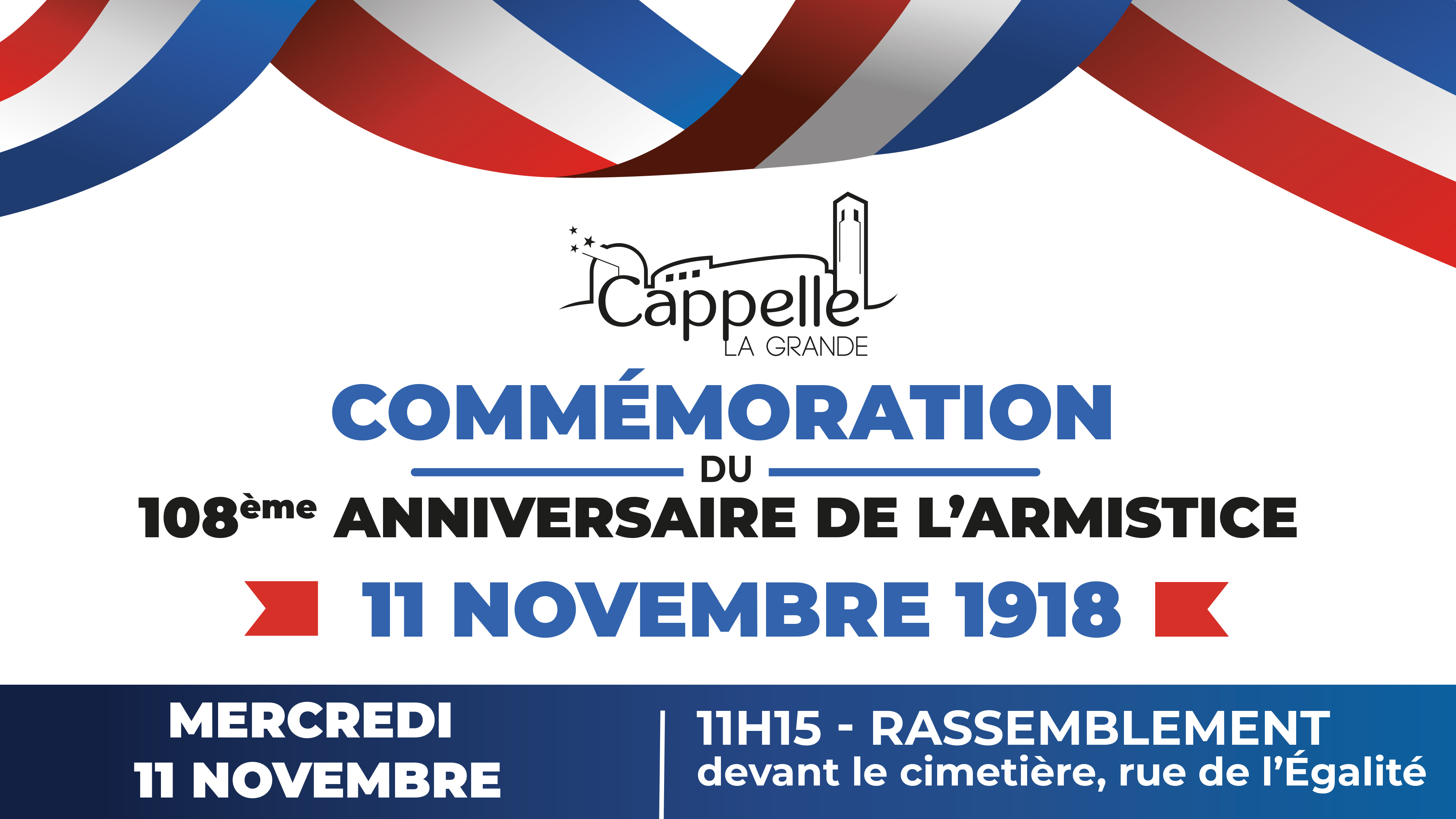 Commémoration du 11 Novembre 1918