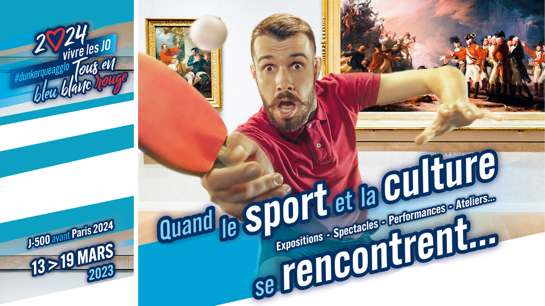 J-500 avant Paris 2024 > Quand le sport et la culture se rencontrent...