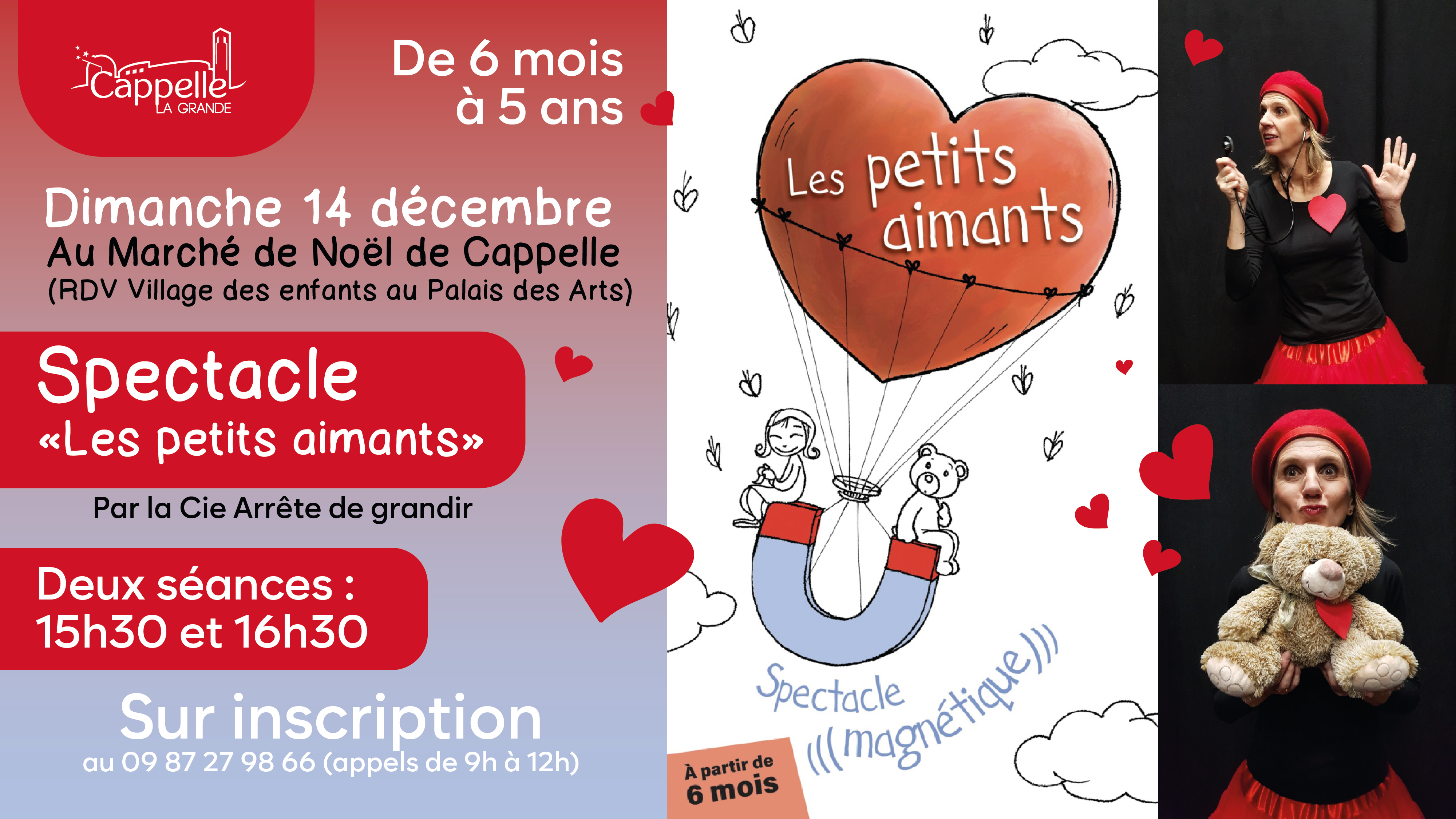 Spectacle "Les petits aimants"