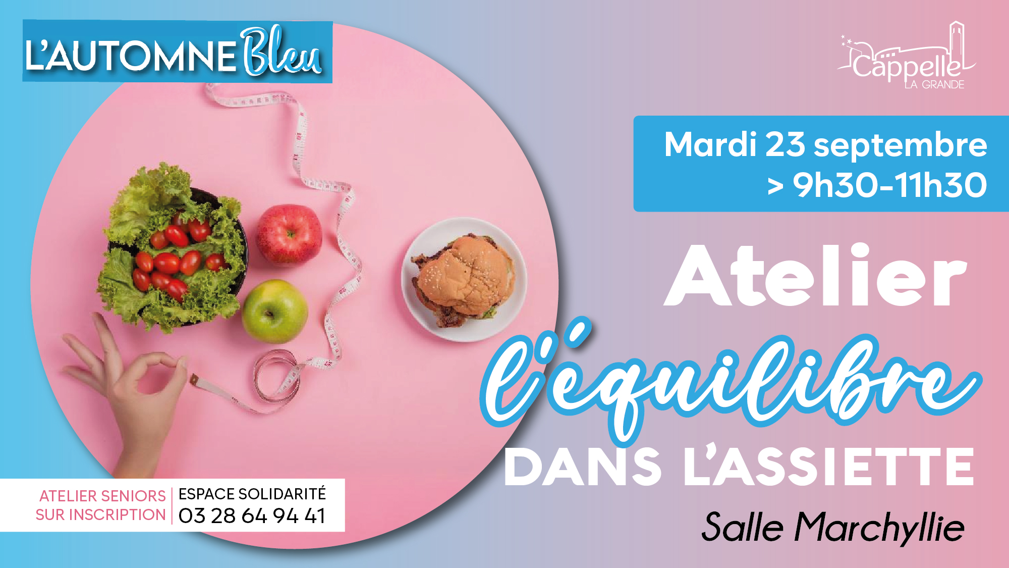 ATELIER "L'ÉQUILIBRE DANS L'ASSIETTE"