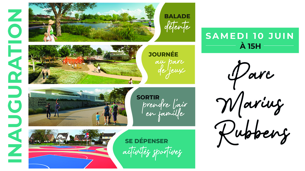 Inauguration du Parc Marius Rubbens