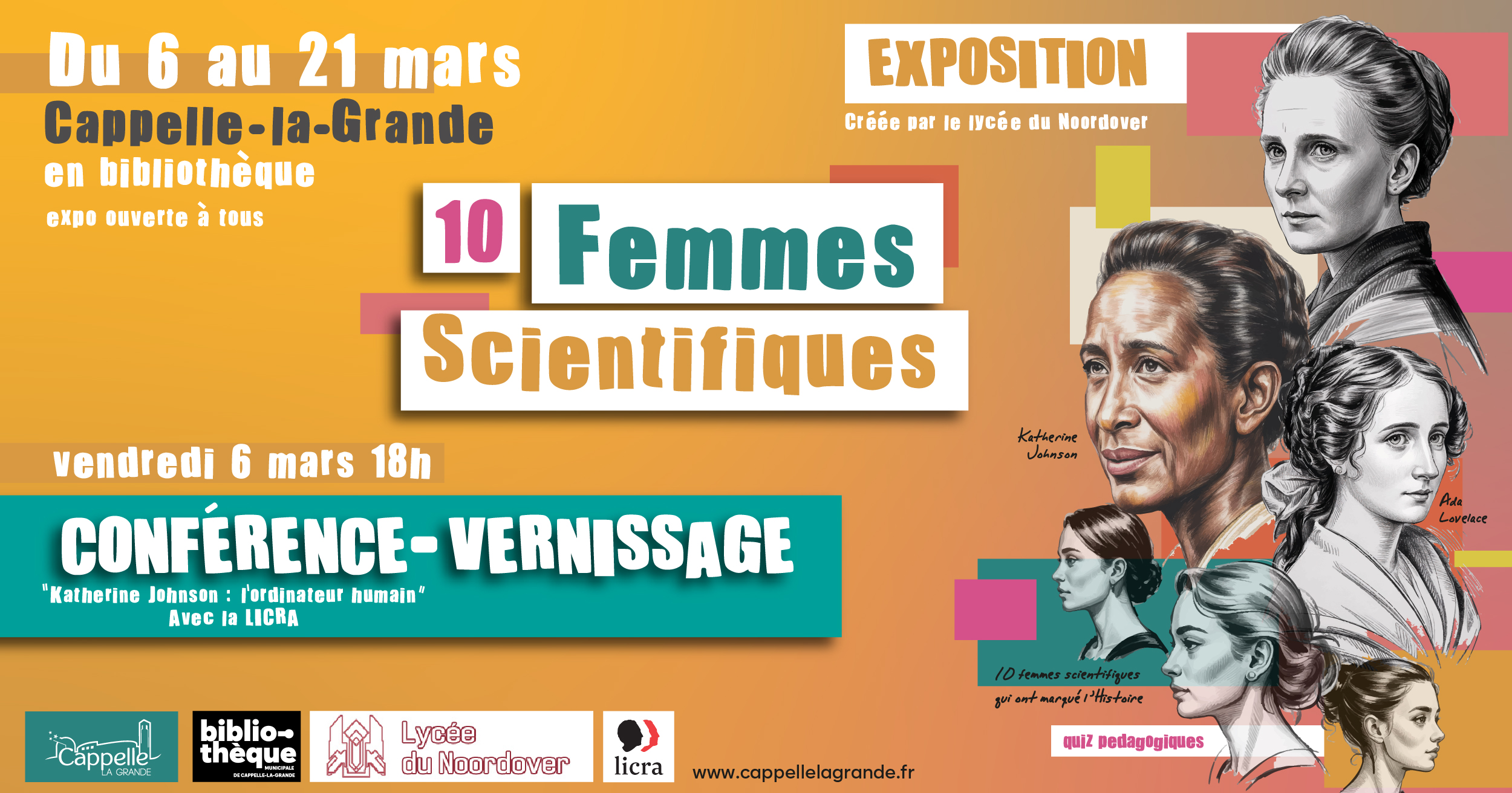 Expo : 10 femmes scientifiques