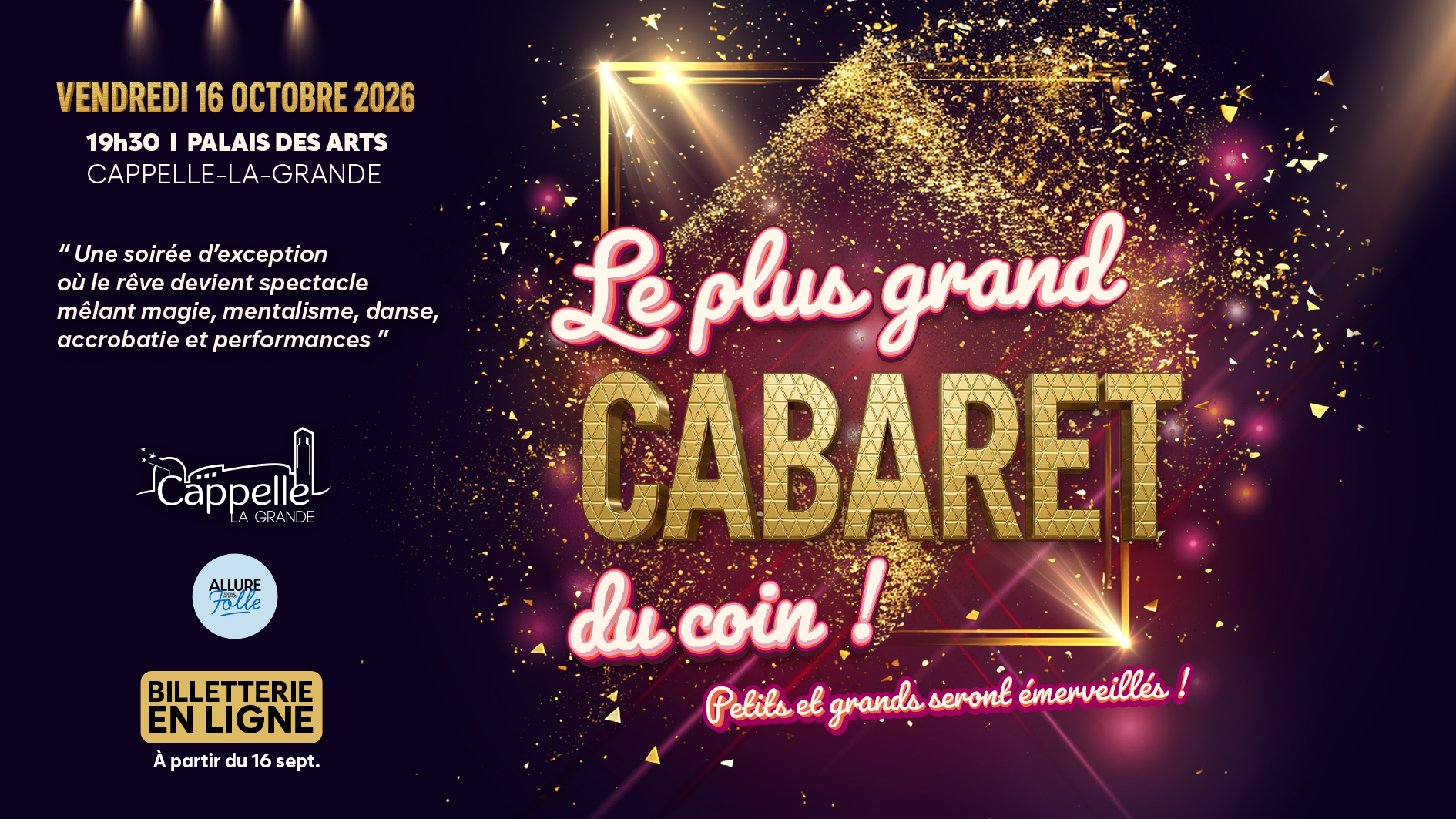 Le Plus Grand Cabaret du Coin !
