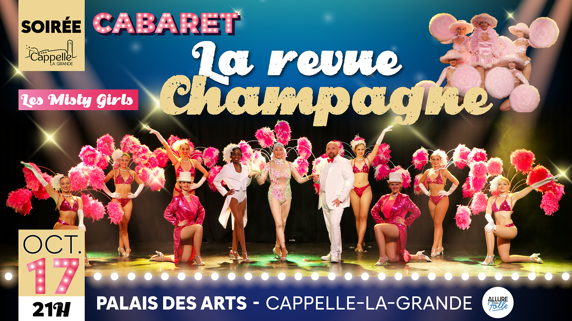 Soirée cabaret "La Revue Champagne"
