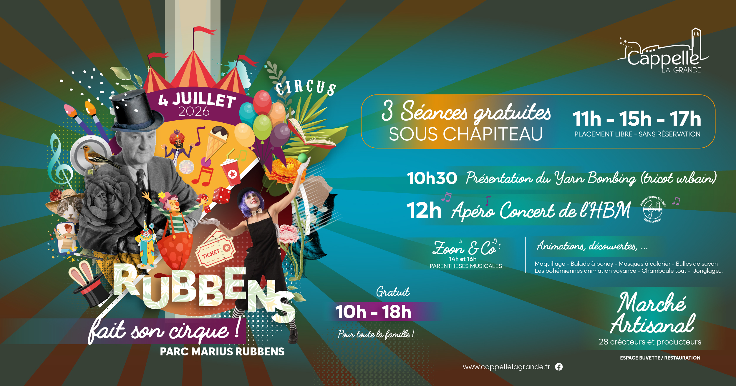 Rubbens fait son cirque !