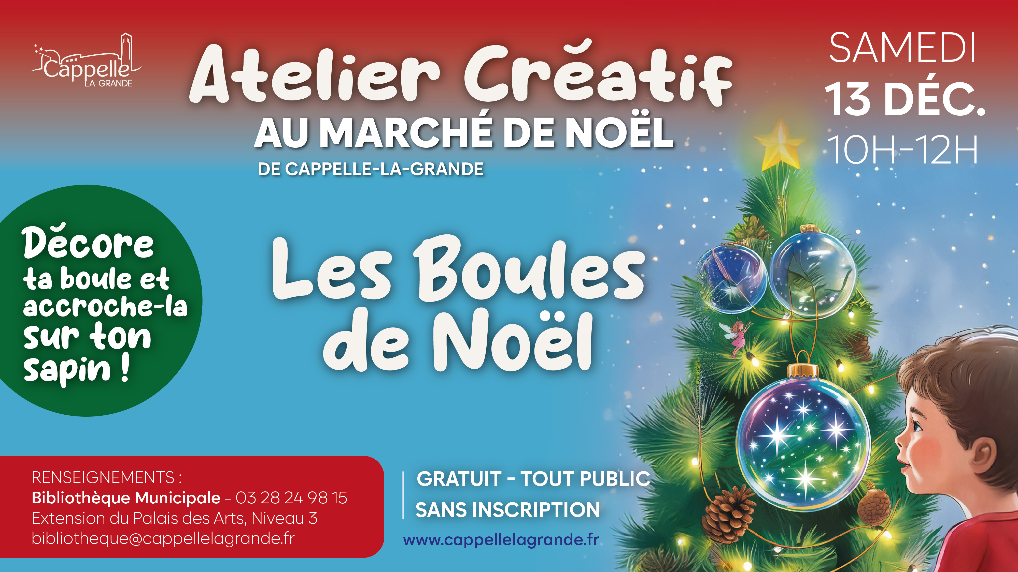 Atelier créatif de Noël