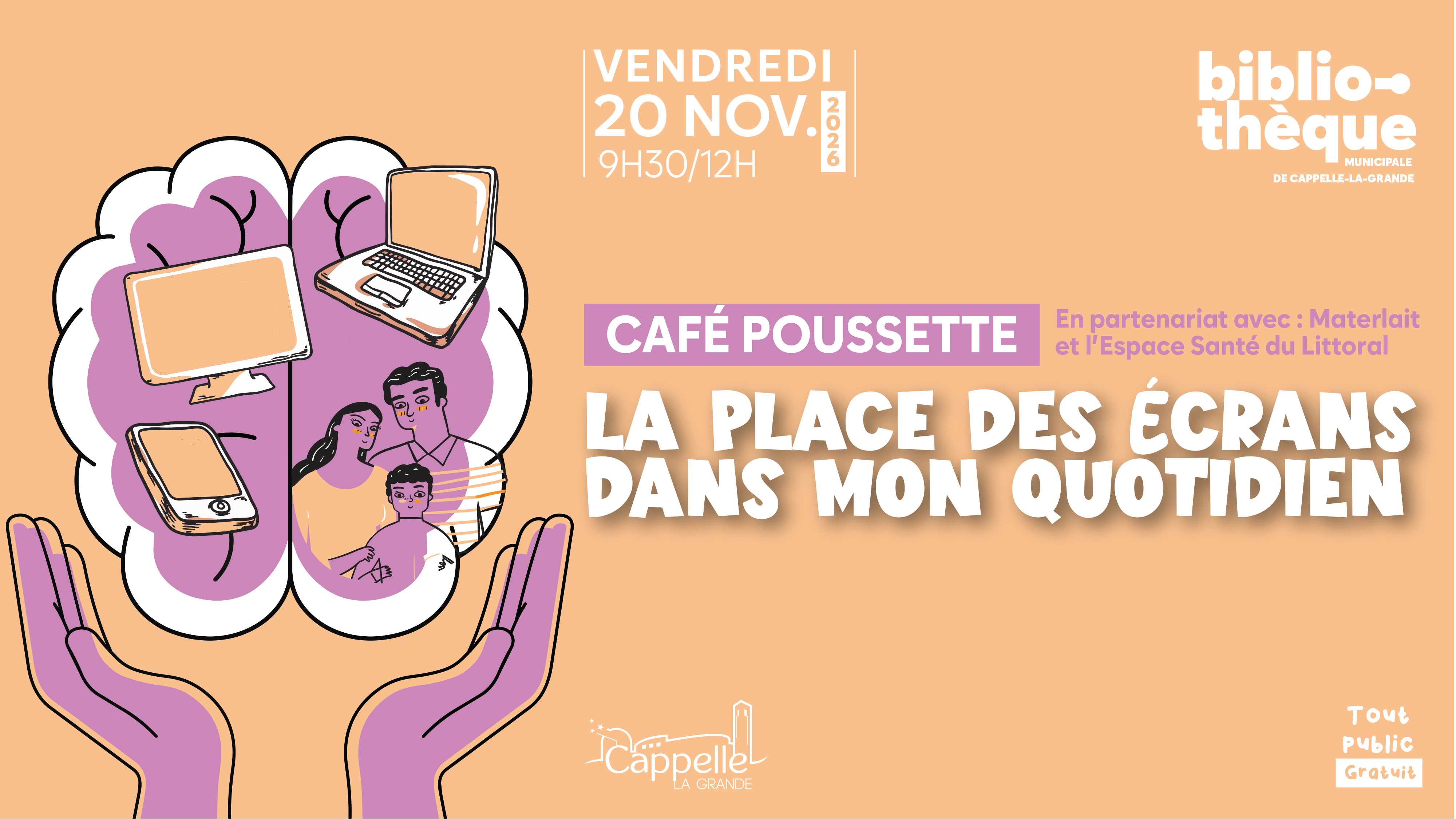 Café poussette «La place des écrans dans mon quotidien»